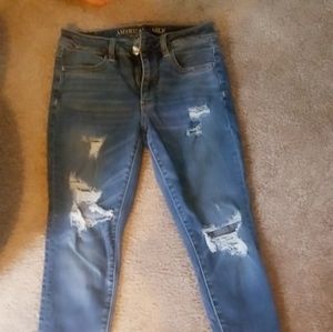American eagle super stretch jeggings
